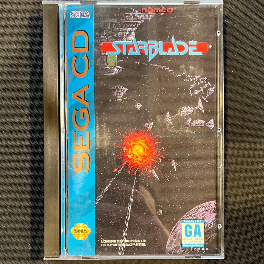 Sega CD STARBLADE shops game complete.