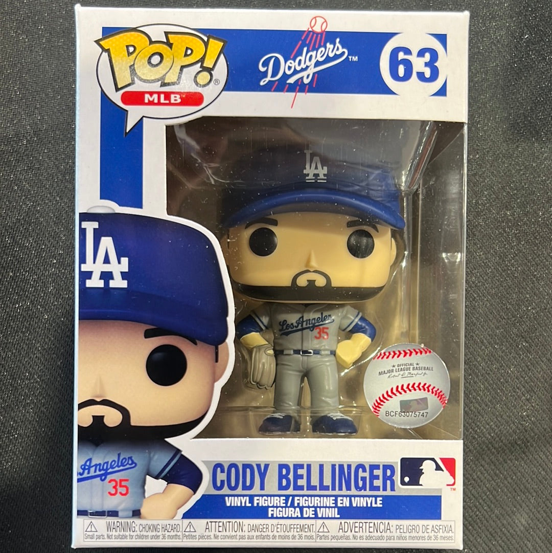 Funko Pop! MLB: Dodgers: Cody Bellinger (Away) #63 – Mero Games