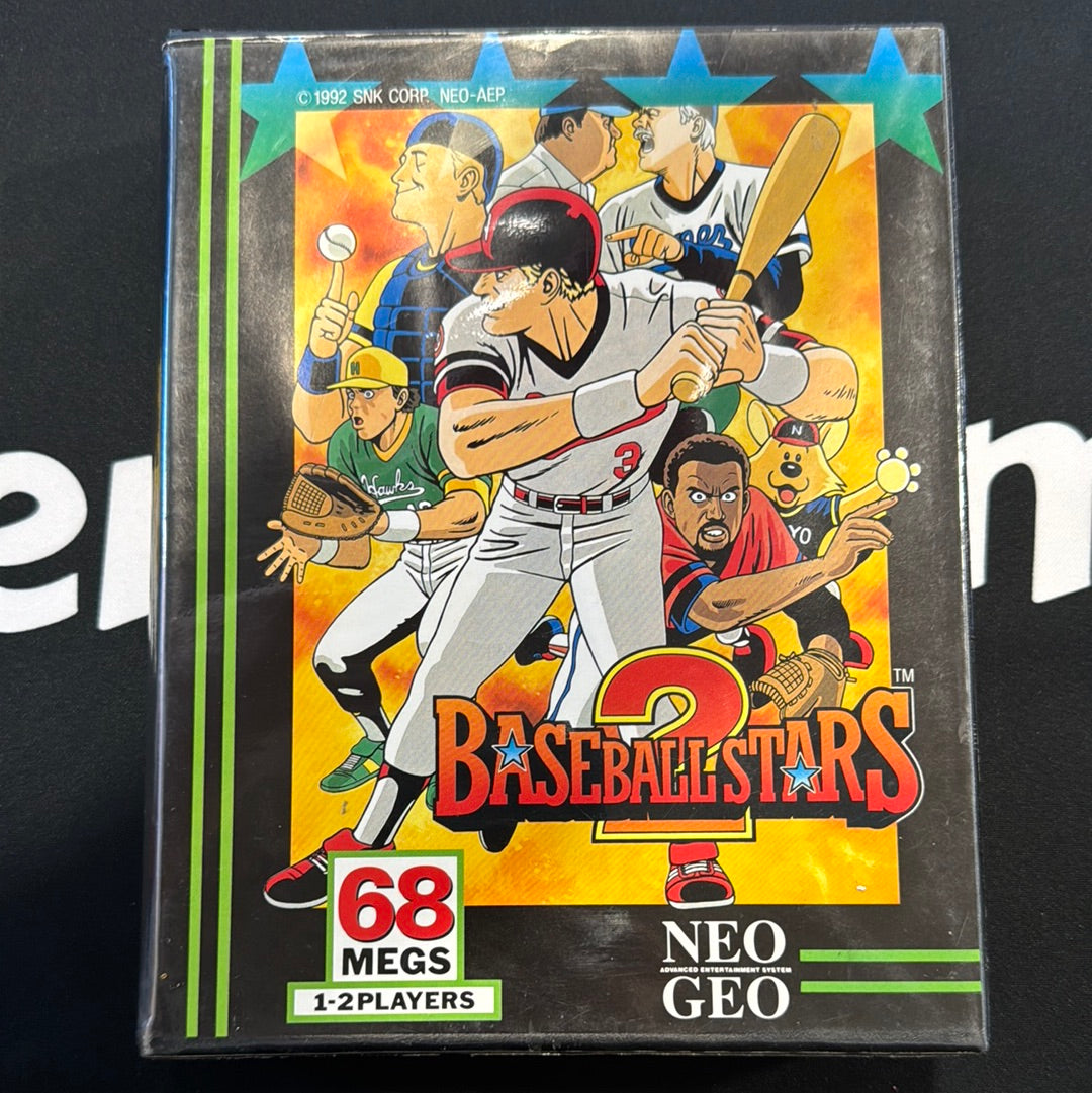 Neo Geo AES: Baseball Stars 2 USA