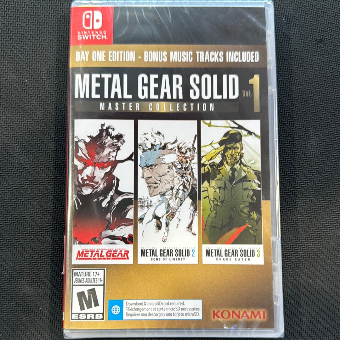 Nintendo Switch: Metal Gear Solid Master Collection Vol. 1 (Sealed)
