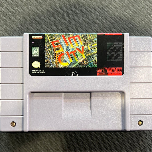 SNES: Sim City (Authentic)