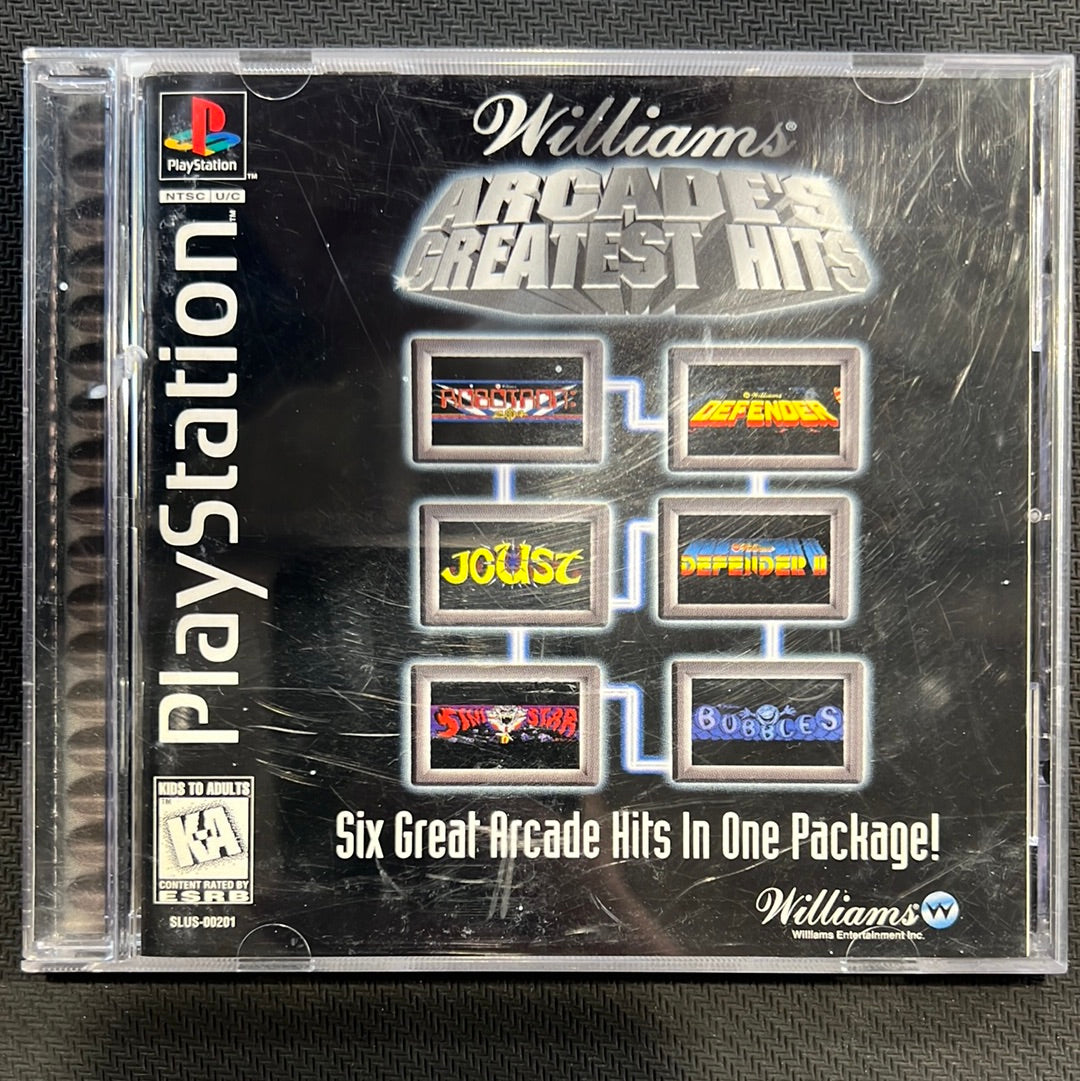 PS1: William's Arcade's Greatest Hits