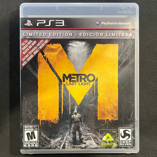 PS3: Metro Last Light (Limited Edition)