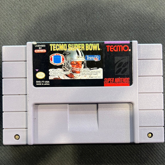 SNES: Tecmo Super Bowl (Authentic)