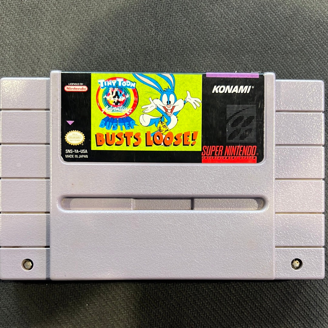 SNES: Tiny Toon Adventures: Buster Busts Loose (Authentic)