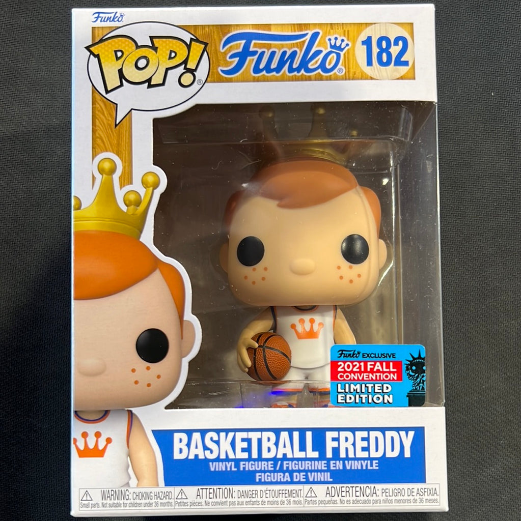 Funko Pop! Basketball Freddy (2021 Fall Convention Limited Edition) #182 -  Kaboom Collectibles